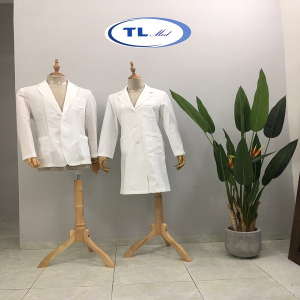 Áo blouse bác sĩ cao cấp nhập khẩu từ Hàn Quốc 